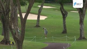 Dean Burmester beeindruckt bei International Series mit starkem Schlag - (@asiantourgolf)