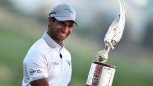 Aaron Rai gewinnt Abu Dhabi HSBC Championship im Stechen. (Foto: Getty)