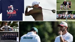 Der Jahresrückblick zeigt: Golf bleibt ein ernstes Spiel mit überraschend vielen Nebenrollen. (Fotos: Getty)