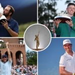 Wer holt sich den Jack Nicklaus Award? Die PGA Tour stellt vier Spieler zur Wahl. (Fotos: Getty/PGA Tour)